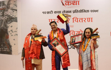 नवीन अभिलाषीको ‘दमाहा’ डिसहोम बाह्रखरी कथा प्रतियोगितामा प्रथम 